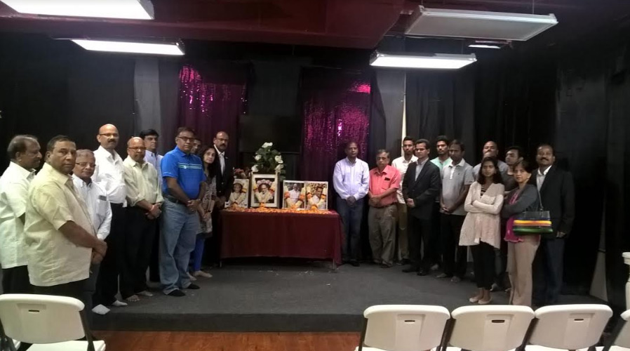 అలాస్కా రోడ్ ప్రమాదంలో మరణించిన వారికి డాలస్ లో ఘన నివాళి