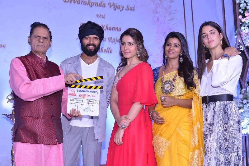 విజ‌య్ దేవ‌ర‌కొండ‌, క్రాంతిమాధ‌వ్ & క్రియేటివ్ క‌మ‌ర్షియ‌ల్స్ ప్రొడ‌క్ష‌న్ నెం 46 ఓపెనింగ్..