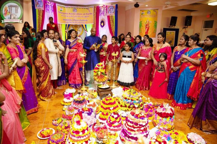 ఫ్లోరిడా తెలంగాణా అసోసియేషన్ దసరా బతుకమ్మ సంబరాలు