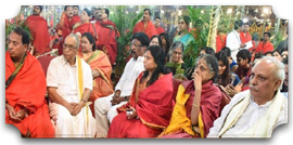 రుద్ర క్రమార్చన, సప్తశతీ పారాయణానికి హాజరైన ఐవైఆర్