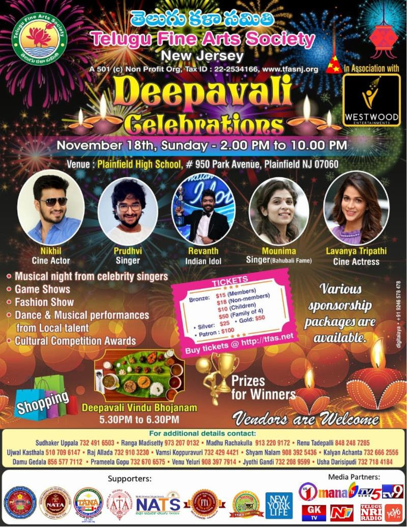 TFAS Deepavali Celebrations on 14th Nov 2018