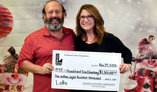 జాక్ పాట్ కొట్టిన అమెరికా దంపతులు