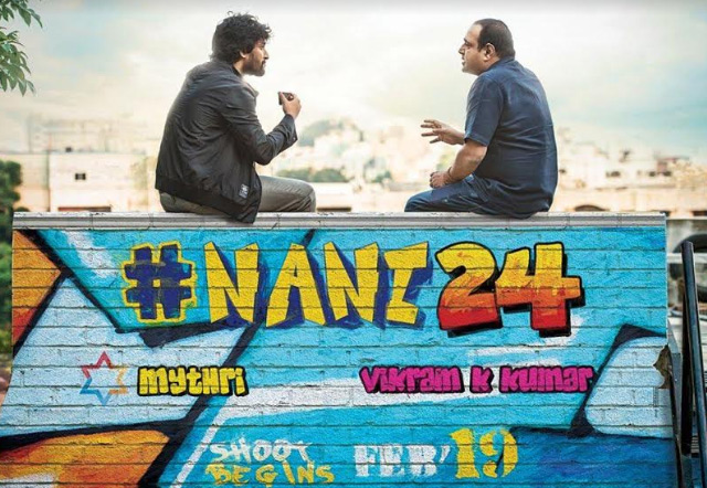 నాని హీరోగా విక్ర‌మ్ కె కుమార్ దర్శ‌క‌త్వంలో మైత్రీ మూవీస్ చిత్రం