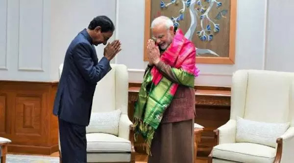 ప్రధాని మోదీతో సీఎం కేసీఆర్ భేటీ