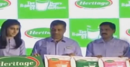 ఉత్తర భారతానికి హెరిటేజ్‌ ఫుడ్స్‌ విస్తరణ