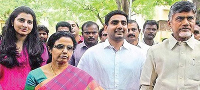 నారావారిపల్లెకు నారా, నందమూరి కుటుంబాలు