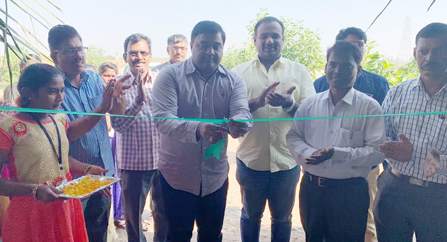 పాఠశాలకు షెడ్ ను కట్టిచ్చిన ‘తానా’