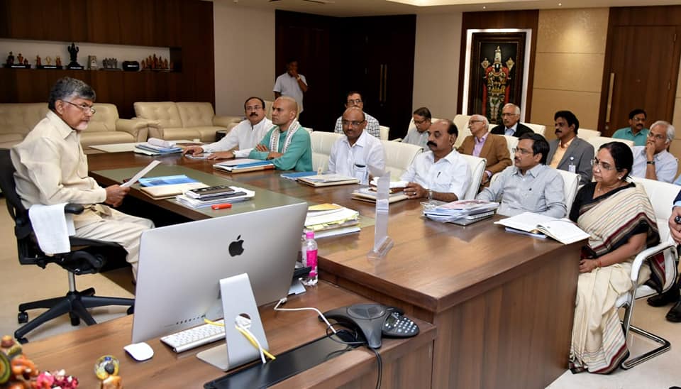 స్విమ్స్ పాలకమండలి సమావేశంలో ముఖ్యమంత్రి చంద్రబాబు