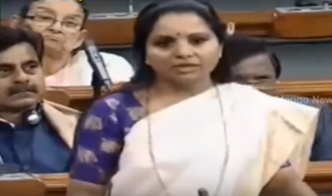 ఉత్తమ పార్లమెంటేరియన్ గా ఎంపీ కవిత