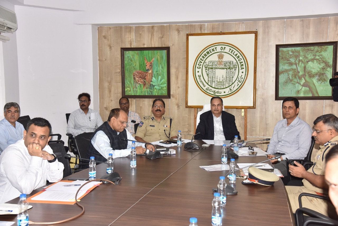 పార్లమెంటు ఎన్నికల ఏర్పాట్ల పై వీడియోకాన్ఫరెన్సు