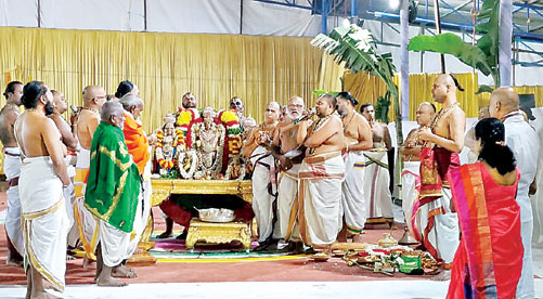 అమరావతిలో శ్రీవారి ఆలయ నిర్మాణానికి అంకురార్పణ