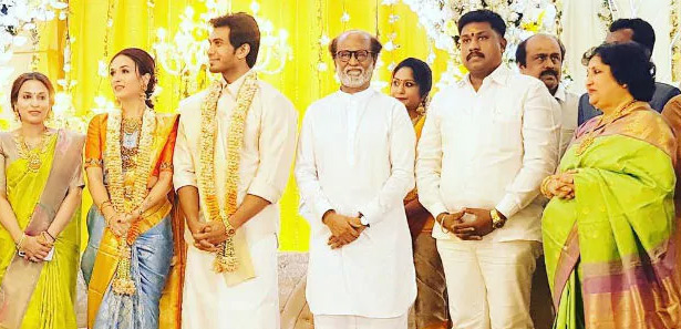 సూపర్ స్టార్ కుమార్తె ప్రీ వెడ్డింగ్ రిసెప్షన్