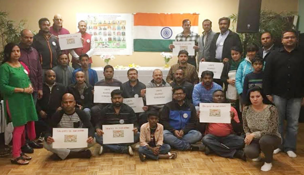 ఉగ్రదాడిలో ప్రాణాలు కోల్పోయిన జవాన్లకు బే ఏరియావాసుల శ్రద్ధాంజలి