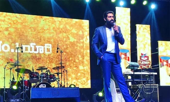 వరంగల్ లో సందడి చేసిన రానా