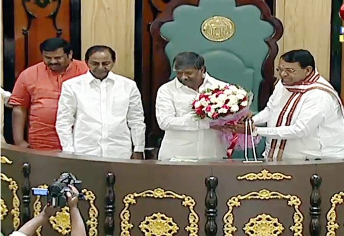 డిప్యూటీ స్పీకర్ గా పద్మారావుగౌడ్ ఏకగ్రీవం