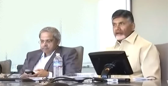 గూగుల్‌ ఉపాధ్యక్షుడితో సీఎం చంద్రబాబు భేటీ