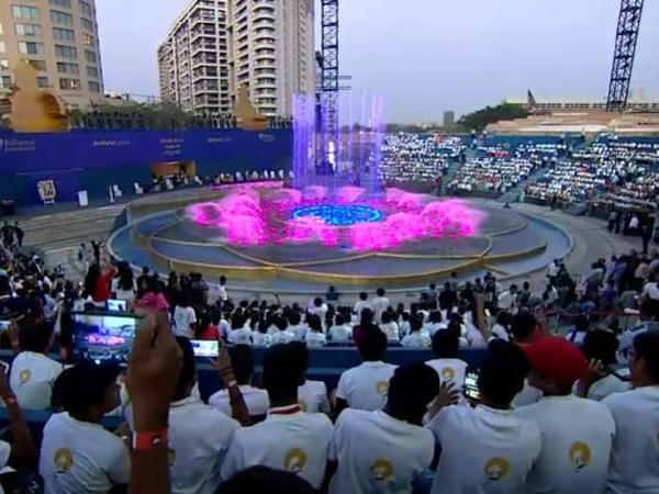 Inaugural Musical Fountain Shows at Dhirubhai Ambani Square for Armed Forces and Police