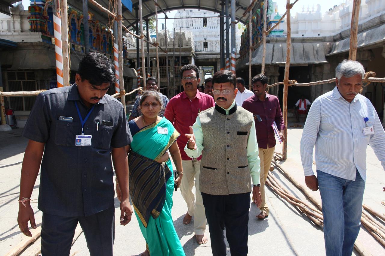 తిరుపతి శ్రీ గోవిందరాజస్వామి ఆలయంలో ఆర్.ఎఫ్.ఐ.డి ఏర్పాటు – జెఇఓ