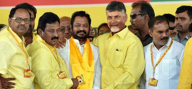 టీడీపీలో చేరిన మాజీ ఎంపీ హర్షకుమార్