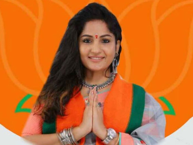 గుంటూరు పశ్చిమ బీజేపీ అభ్యర్థిగా నటి మాధవీలత
