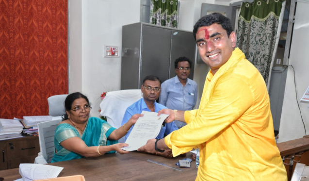 అంగరంగ వైభవంగా మంత్రి లోకేష్ నామినేషన్
