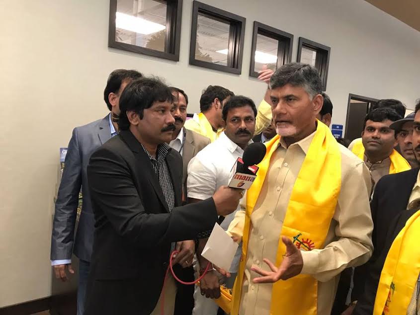 డల్లాస్ లో ముఖ్యమంత్రికి అపూర్వ స్వాగతం