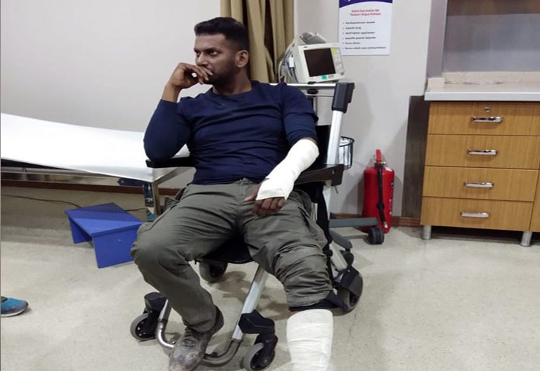 విశాల్ కు గాయాలు