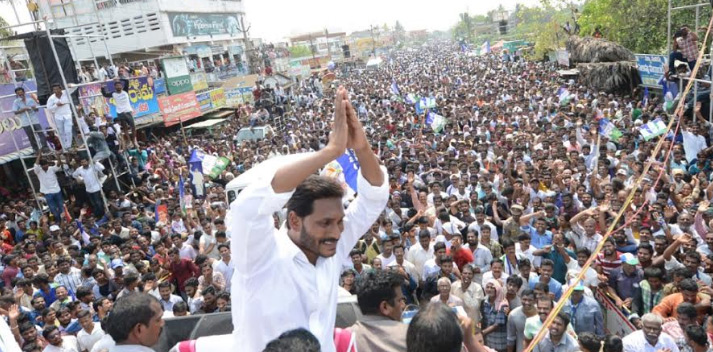 భీమవరం ఎన్నికల ప్రచార సభలో  వైయస్‌ జగన్‌