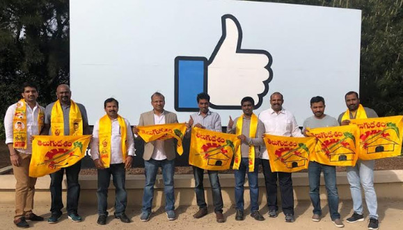 చంద్రబాబుకు మద్దతుగా అమెరికాలో ఎన్నారై టీడిపి ప్రచారం