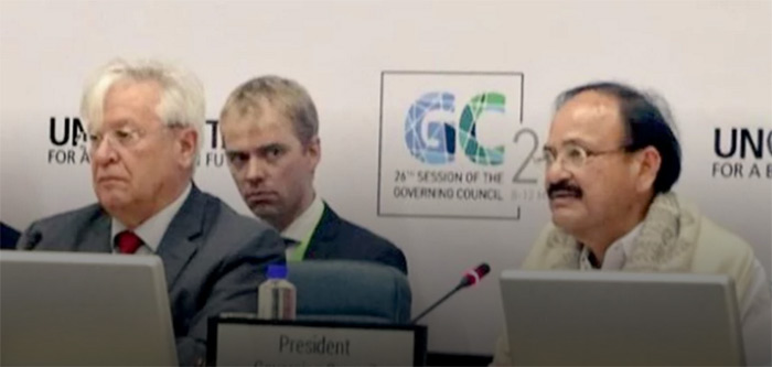 వెంకయ్యనాయుడుకు అరుదైన గౌరవం