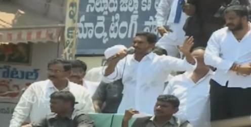 నెల్లూరు సభలో జననేత