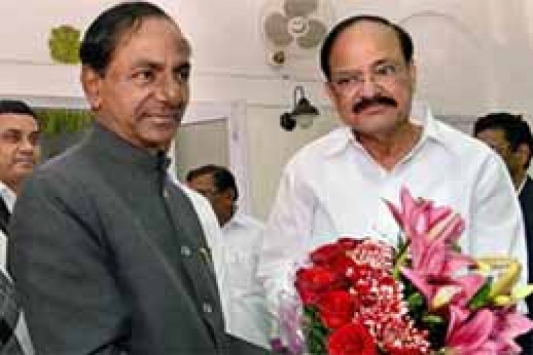 వెంకయ్య నాయుడికి సీఎం కేసీఆర్ అభినందనలు