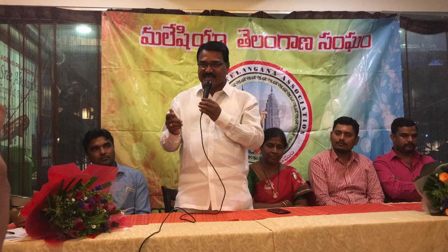 మలేషియా లో తెలంగాణ రాష్ట్ర వ్యవసాయ శాఖా మంత్రి నిరంజన్ రెడ్డి గారితో మీట్ అండ్ గ్రీట్