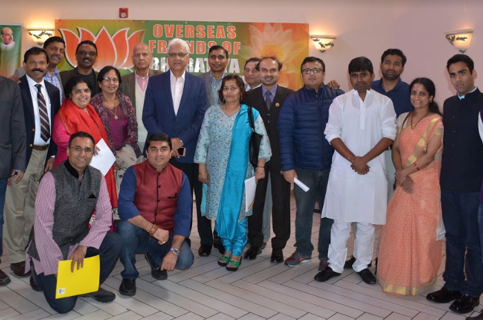 ఓవర్ సీస్ ఫ్రెండ్స్ అఫ్ భారతీయ జనతా పార్టీ మీట్ అండ్ గ్రీట్ – శ్రీ మోతీ కౌల్