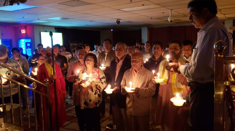 సాయిదత్త పీఠం లో శ్రీలంక ఉగ్రదాడి అమరులకు నివాళి