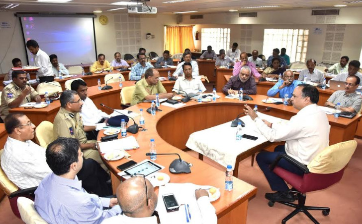 డా.ఎస్.కె.జోషి ఆధ్వర్యంలో సచివాలయంలో రాష్ట్రస్ధాయి శిక్షణా సంస్ధలపై సమీక్ష