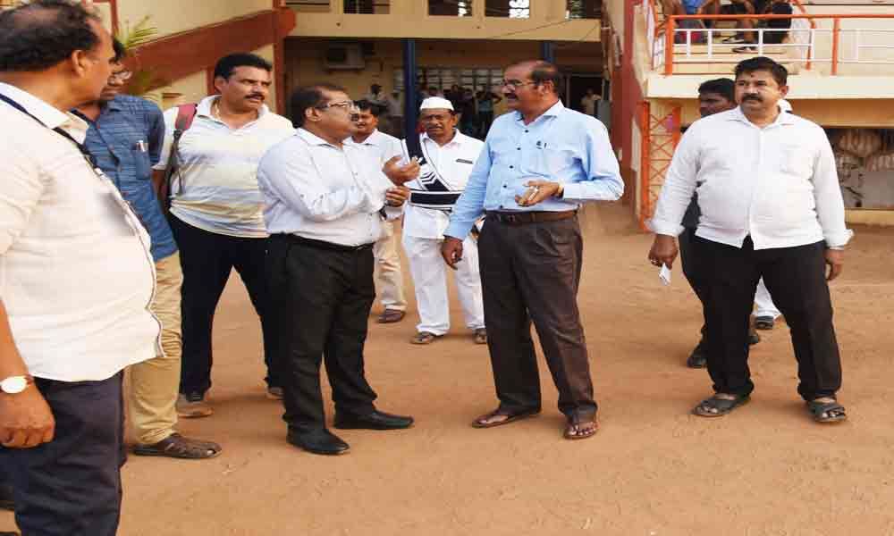 వైఎస్ జగన్ ప్రమాణస్వీకారానికి వేదిక ఖరారు వైఎస్ జగన్ ప్రమాణస్వీకారానికి వేదిక ఖరారు