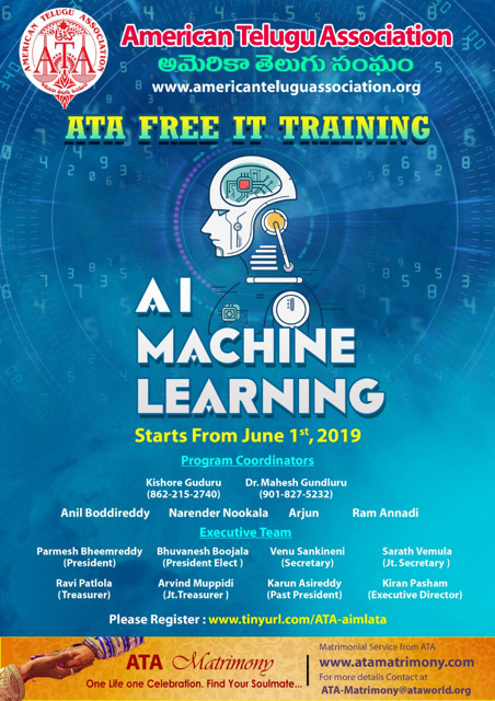 ATA Free IT Training on 1st June 2019
