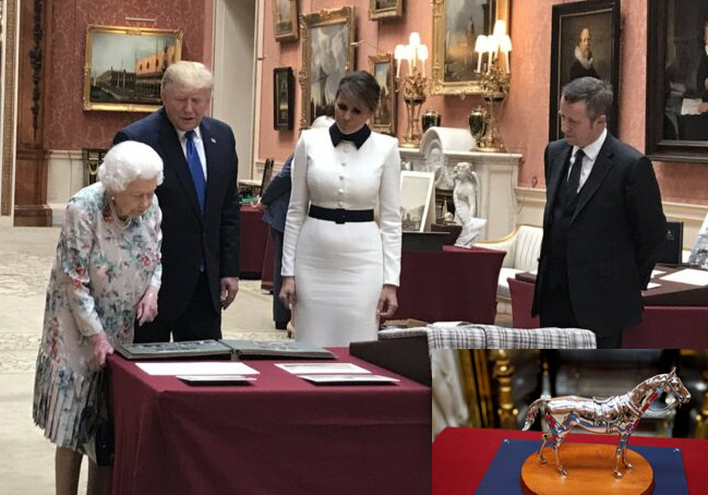 డొనాల్డ్ ట్రంప్ ను ఆదుకున్న మెలానియా