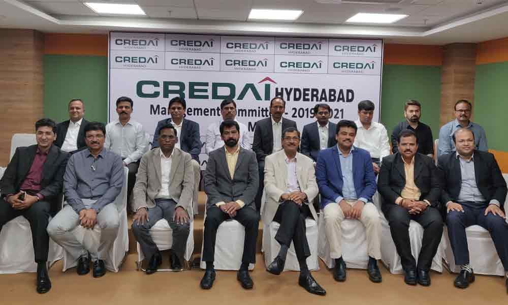 క్రెడాయ్‌ హైదరాబాద్‌ నూతన కార్యవర్గం ఏర్పాటు