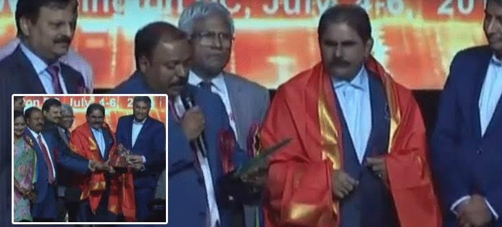 తానా అవార్డుల బహుకరణ