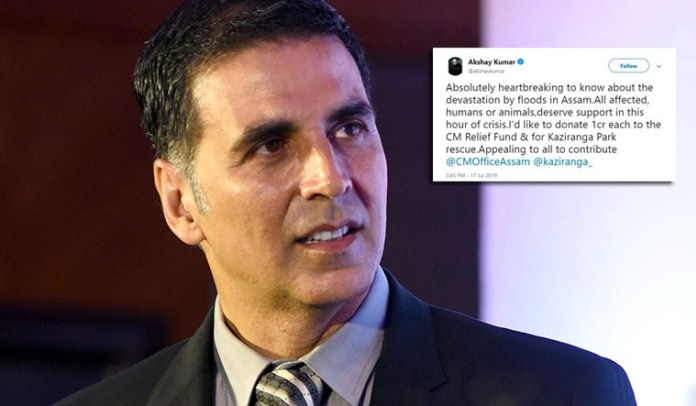 అక్షయ్‌ కుమార్‌ రూ. 2 కోట్ల విరాళం