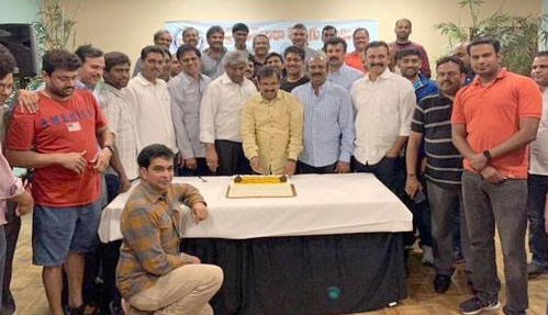 బే ఏరియాలో రజనీకాంత్‌ కాకర్లకు సన్మానం