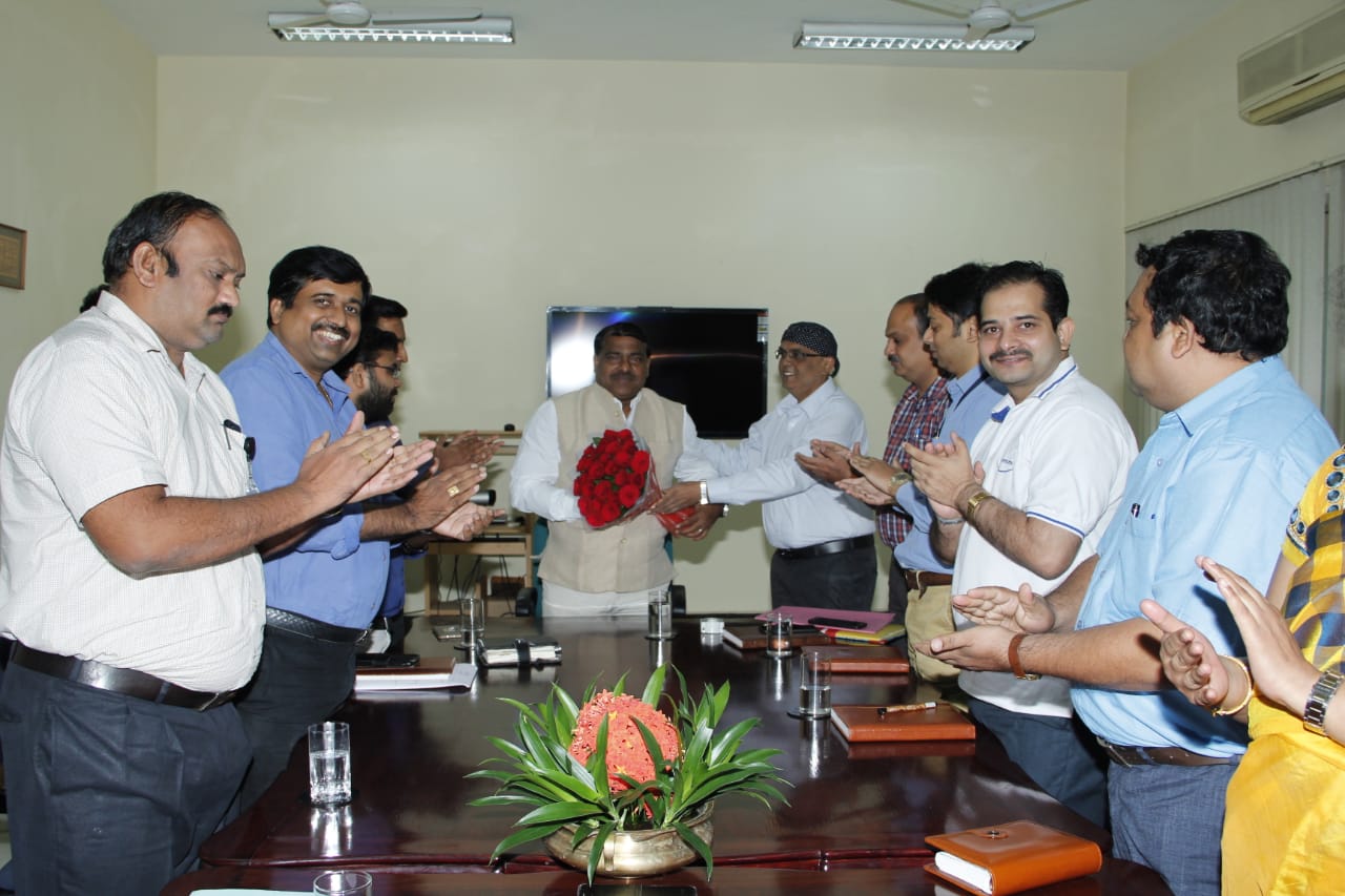 ఎమ్.ఎస్.ఎమ్.ఇ డైరెక్టర్ గా భాద్యతలు స్వీకరి౦చిన చ౦ద్ర శేఖర్