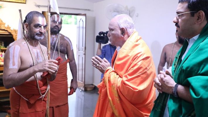 తెలంగాణలో కర్ణాటక సీఎం పర్యటన