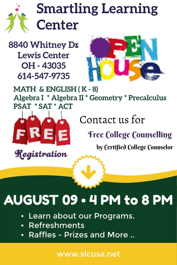 Smartling Learning Center is hosting FREE College Counseling
