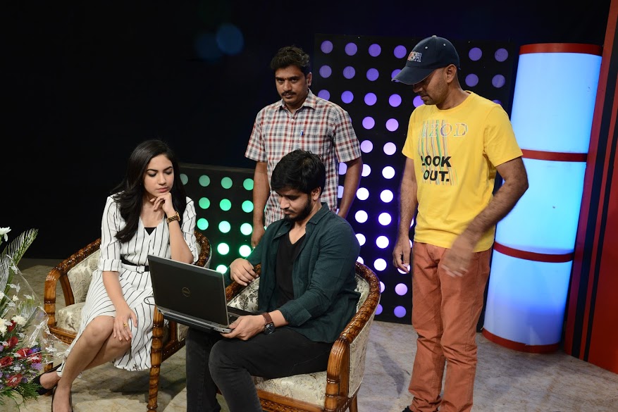 నిఖిల్ చేతుల మీదుగా  ఆదిపినిశెట్టి “మ‌ర‌క‌త‌మ‌ణి” టీజ‌ర్ విడుద‌ల‌