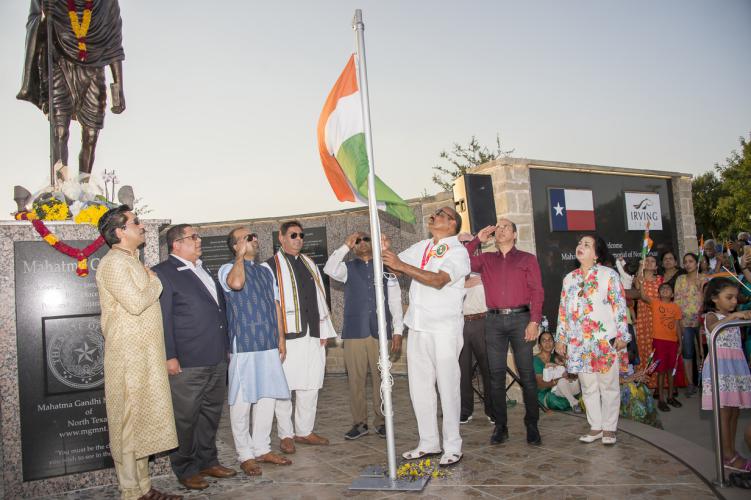 India’s 73rd Independence Day Celebrations at Gandhi Memorial India S 73rd Independence Day Celebrations At Gandhi Memorial
