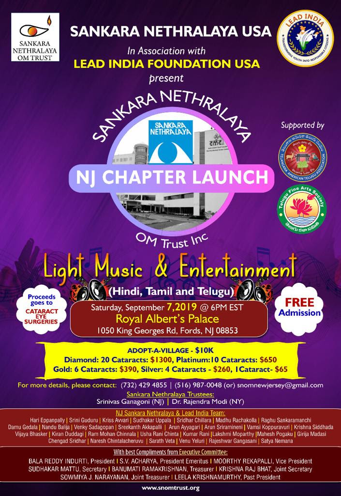 Light Music & Entertainment Event on 7th Sept 2019