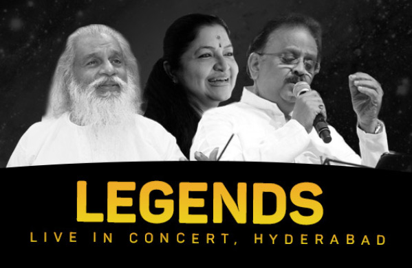 హైదరాబాద్‌లో లెజెండ్స్‌ సంగీత కచేరి